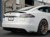 RW Carbon Tesla Model S Revo Style CF Trunk Spoiler by RW Carbon