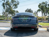 RW Carbon Tesla Model S Revo Style CF Trunk Spoiler by RW Carbon