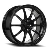 Enkei Wheels Triumph 17" 5x100 Gloss Black by Enkei 543-780-8045BK