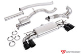 Unitronic Black Tips Unitronic Performance Turbo-Back Exhaust System - VW / 2.0T / MK7 / 7.5 / Golf R UH082-EXA-BlackTip