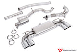 Unitronic Oval Chrome Tips Unitronic Performance Turbo-Back Exhaust System - VW / 2.0T / MK7 / 7.5 / Golf R UH082-EXA-OvalTip