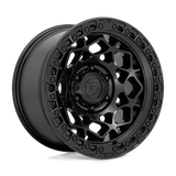 Fuel Wheels D786 Unit 17" 6x139.7 Matte Black With Matte Black Ring by Fuel Offroad D78617908445