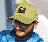 UroTuning Jungle Green Cotton Twill Baseball Cap by UroTuning Swag URO-HAT-0018