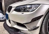 Velt Sport Carbon Fiber Canards (Double Fins) - BMW E90 E92 E93 M3 3 Series by Velt Sport VELT-EXT-0115