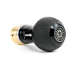 UroTuning Perforated Black Leather Shift Knob V2 (SCRATCH AND DENT) by Sport Shifters Uro-Shift-AT10-SND