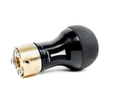 UroTuning Perforated Black Leather Shift Knob V2 (SCRATCH AND DENT) by Sport Shifters Uro-Shift-AT10-SND