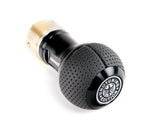 UroTuning Perforated Black Leather Shift Knob V2 (SCRATCH AND DENT) by Sport Shifters Uro-Shift-AT10-SND