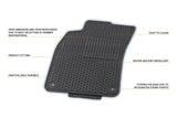 Floor Mat - BMW by Vaico 82112293586-VAI