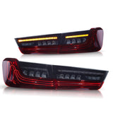 VLAND LED Laser Tail Lights - BMW G2X 3-Series (Amber Turn Signals) by VLAND YAB-BW3-0392A-S-Y-P02