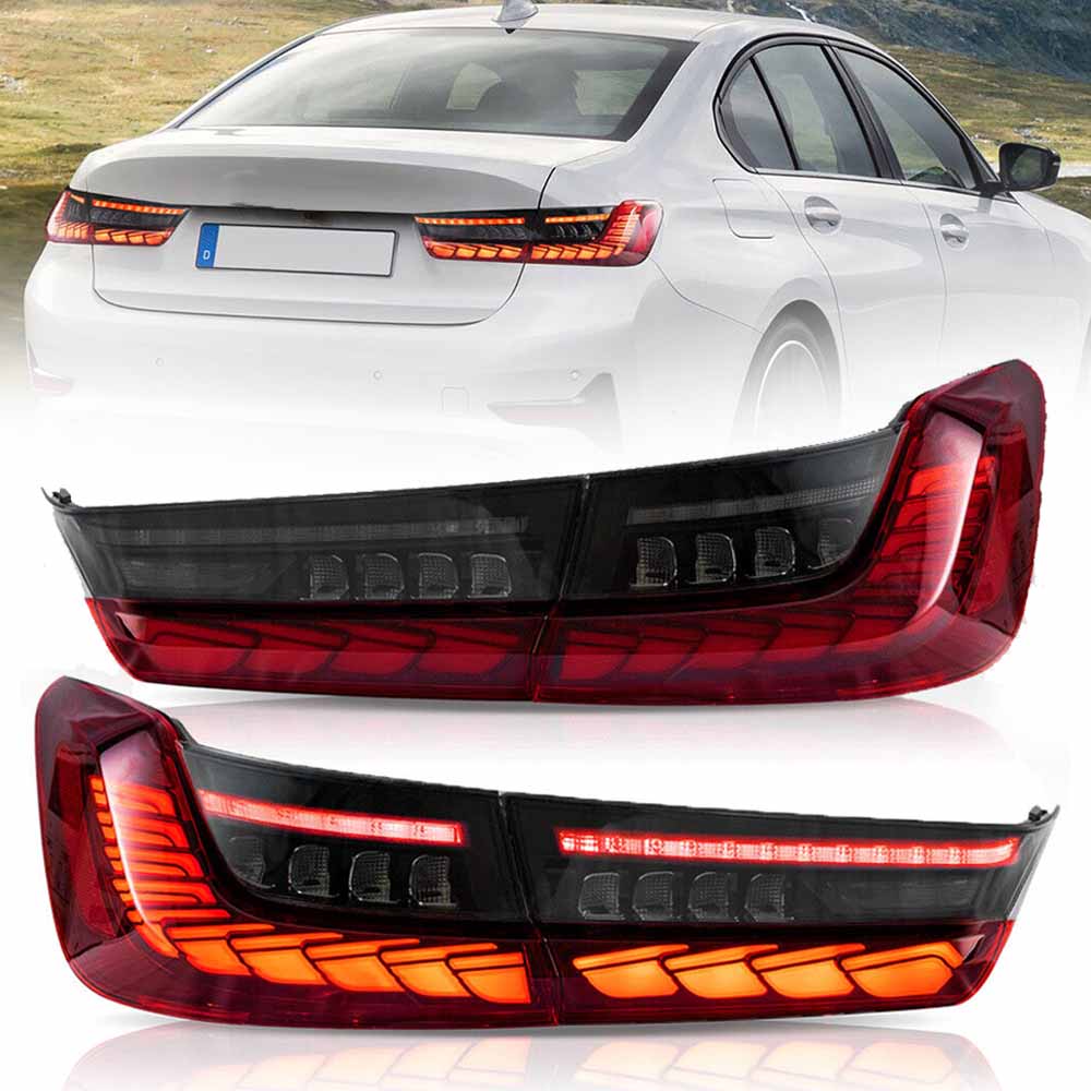 VLAND LED Tail Lights (w/ Sequential Red Turn Signals) - BMW G20 3 ...