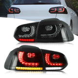 VLAND LED Tail Lights - VW Mk6 Golf by VLAND YAB-GEF-0183AS-LHD-P02