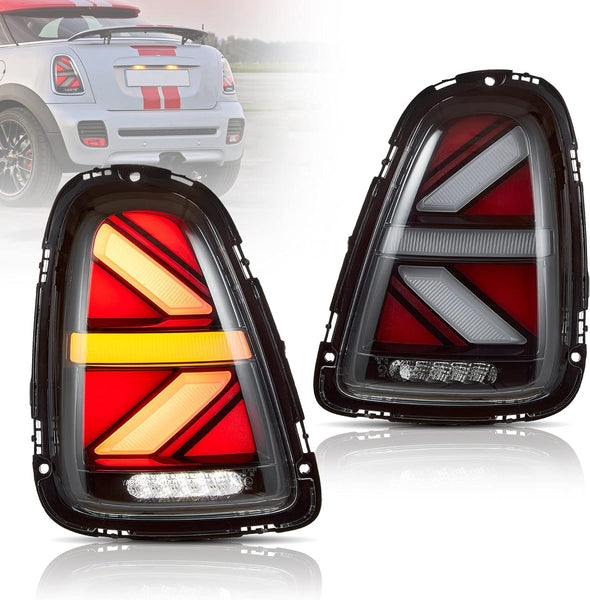 VLAND LED Tail Lights - MINI / R56 / R57 / R58 / R59 / Cooper Hatch by VLAND YAB-MN-0327A-P02