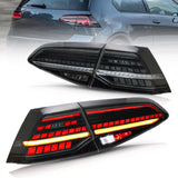 VLAND LED Tail Lights - VW / Mk7 / Mk7.5 Golf (Fits Hatchback) by VLAND YAB-GEF-2035S-P02