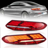 VLAND LED Tail Lights (Not for Sedan) - Mercedes / C-Class Coupe / Cabriolet / A205 / C205 by VLAND YAB-BCC-0511-P02