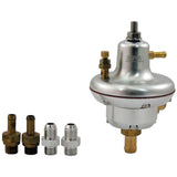 10-100 PSI Billet adjustable FMU - Silver by SPA Performance CMBVLRSLT040175