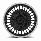 MRR VP4 19" 5x120 Black Machined Lip | VP0419855xx20BK-52020