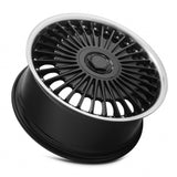 MRR VP4 19" 5x108 Black Machined Lip | VP0419855xx20BK-50835