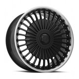 MRR VP4 22" 5x108 Black Machined Lip | VP0422905xx20BK-50838