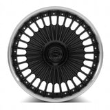 MRR VP4 22" 5x108 Black Machined Lip | VP0422905xx20BK-50838
