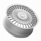 MRR VP4 22" 5x108 Silver Machined Lip | VP0422905xx20S-50838