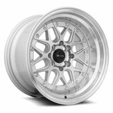 VORS VR7 15" 4x98 Silver Machine Face Lip Chrome Rivet by VORS Wheels