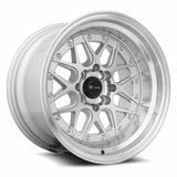 VORS VR7 16" 4x108 Silver Machine Face Lip Chrome Rivet by VORS Wheels