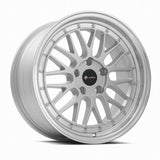 VORS VR8 17" 4x114.3 Silver Machined Lip | VR081780xxx35S-414