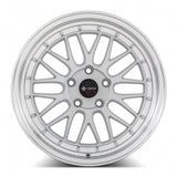 VORS VR8 17" 4x114.3 Silver Machined Lip | VR081780xxx35S-414