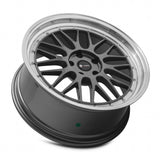 VORS VR8 18" 4x108 Hyper Black Machined Lip | VR081880xxx35HB-408
