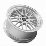 VORS VR8 18" 4x100 Silver Machined Lip | VR081880xxx35S-400