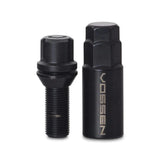 Vossen Lug-B Bolt 14X1.25 30mm Cone Seat Set of 4 Black by Vossen LUG-BL1425-30-BC