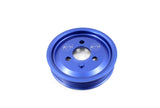 Vargas Turbo Technologies Blue VTT Billet S65 Power Steering Pulley VTT-S65-PS-PULLEY-BLUE
