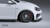 Zaero Design VW Golf GTI Mk7.5 EVO-1 Gloss Black Front Splitter by Zaero Design ZA-GOLF-75-GTI-FS