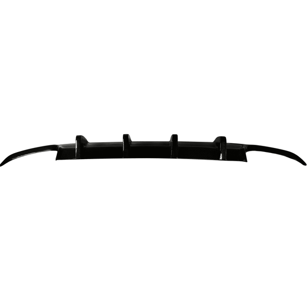 W211 Four Fins Rear Diffuser Carbon Fiber | W211CFDIFV4 – UroTuning