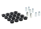 Whiteline Plus Rear Control Arm Bushing Kit - Subaru Legacy 1994-1998 / Impreza 1993-2006 by Whiteline WHL-W61382A