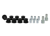 Whiteline Plus Rear Inner & Outer Control Arm Bushing Kit - Mazda 323 1989-1994 by Whiteline WHL-W61753