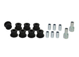 Whiteline Plus Rear Inner & Outer Control Arm Bushing Kit - Mazda 323 1989-1994 by Whiteline WHL-W61753