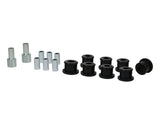 Whiteline Plus Rear Inner & Outer Control Arm Bushing Kit - Mazda 323 1989-1994 by Whiteline WHL-W61753