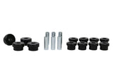 Whiteline Plus Rear Control Arm (Lower Inner & Outer Bushing Kit) - Honda Civic 1988-2000 / CRX 1988-1995 by Whiteline WHL-W62005