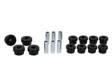 Whiteline Plus Rear Control Arm (Lower Inner & Outer Bushing Kit) - Honda Civic 1988-2000 / CRX 1988-1995 by Whiteline WHL-W62005