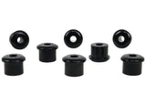Whiteline Rear Spring Eye Rear and Shackle Bushings (35mm OD/15mm ID) - Ford Mustang 10/65-73 by Whiteline WHL-W71412