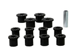 Whiteline Rear Leaf Spring Shackle Bushing Kit - Toyota 4Runner/Pickup 84-89 by Whiteline WHL-W73469