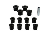 Whiteline Rear Leaf Spring Shackle Bushing Kit - Toyota 4Runner/Pickup 84-89 by Whiteline WHL-W73469