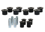 Whiteline Rear Leaf Spring Shackle Bushing Kit - Toyota Pickup / 01-04 Toyota Tacoma 89-95 by Whiteline WHL-W73470