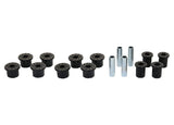 Whiteline Rear Leaf Spring Shackle Bushing Kit - Toyota Pickup / 01-04 Toyota Tacoma 89-95 by Whiteline WHL-W73470