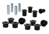 Whiteline Rear Leaf Spring Shackle Bushing Kit - Toyota Pickup / 01-04 Toyota Tacoma 89-95 by Whiteline WHL-W73470
