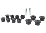 Whiteline Front Leaf Spring (Eye & Shackle Bushings) - Suzuki Samurai 1986-1995 by Whiteline WHL-W73475
