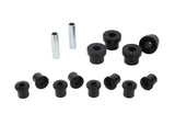 Whiteline Front & Rear Shackle Bushings - Jeep CJ5 1976-1983 by Whiteline WHL-W73814