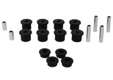 Whiteline Front & Rear Shackle Bushings - Ford F-250 1980-1997 by Whiteline WHL-W73815