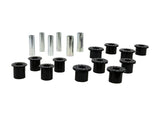 Whiteline Front & Rear Shackle Bushings - Ford F-250 1999 by Whiteline WHL-W73816